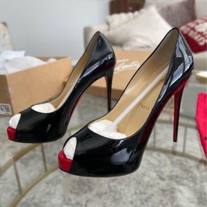 Louboutin NEW VERY PRIVE 120 PATENT NTW - RELISTED